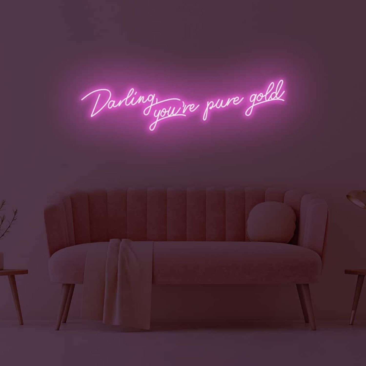 Darling Youre Pure Gold Led Neon Sign | Shineneon