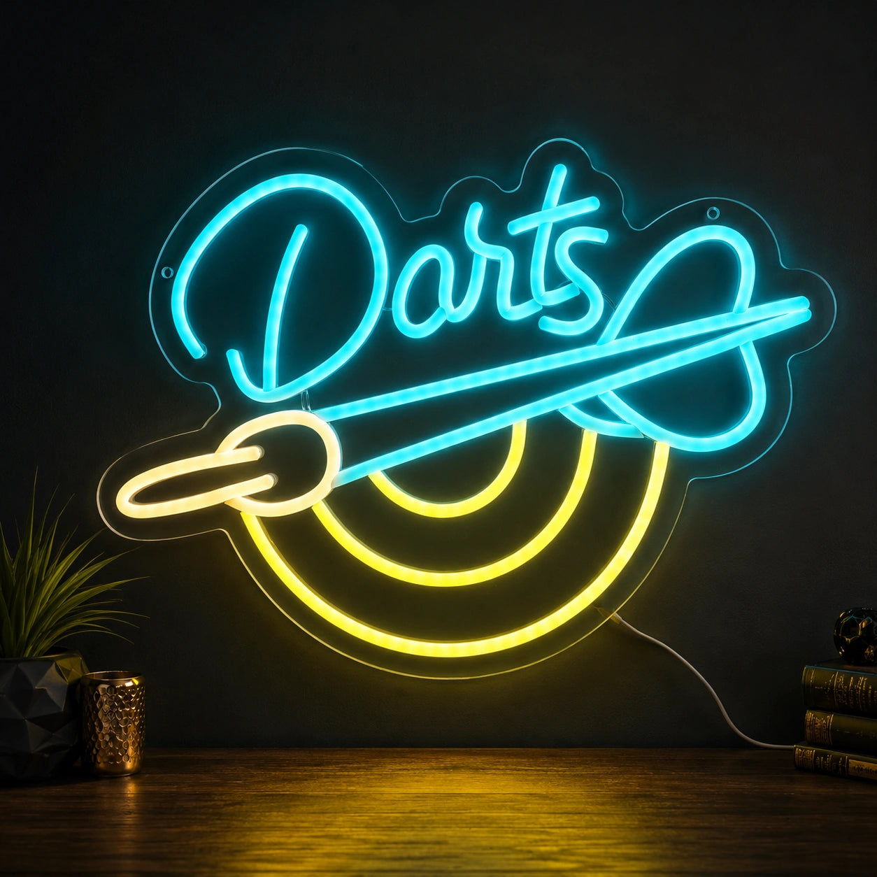 Darts Wall Neon Sign LED Neon Sign high-converting product image