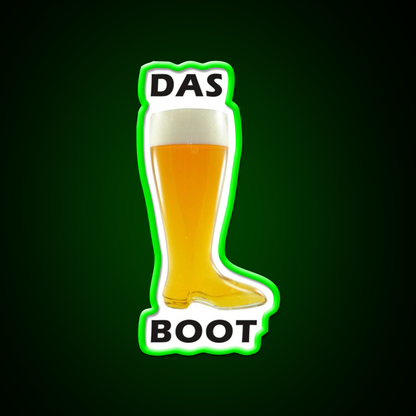 Das Boot Beer Bar Decor Led Neon Sign Rgb Color - LED neon sign view 8