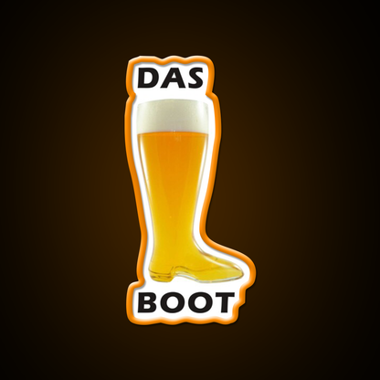 Das Boot Beer Bar Decor Led Neon Sign Rgb Color