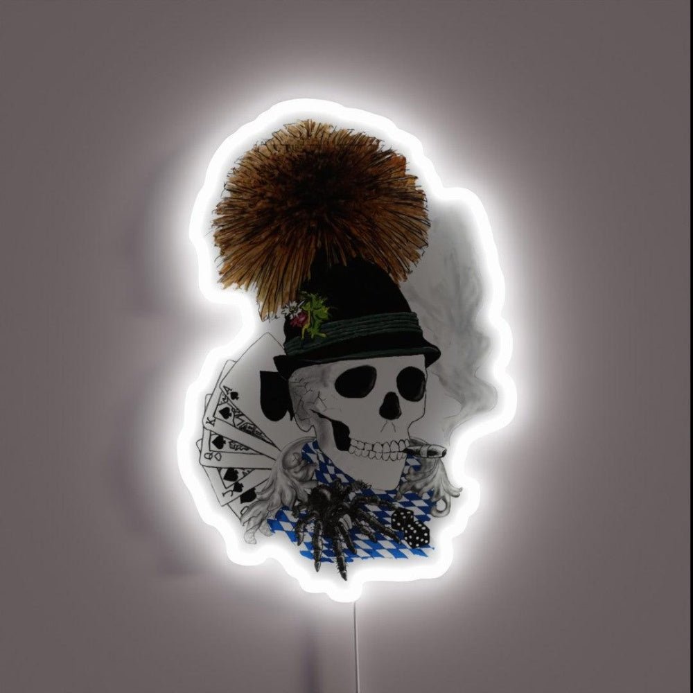 Dashing Boy At The Oktoberfest In Munich Rgb Led Neon Sign - Shineneon