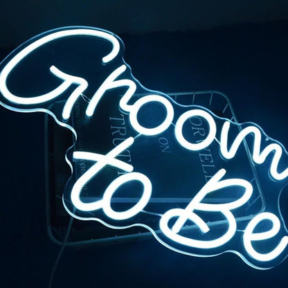 Dashing Groom To Be Neon Sign | Shineneon