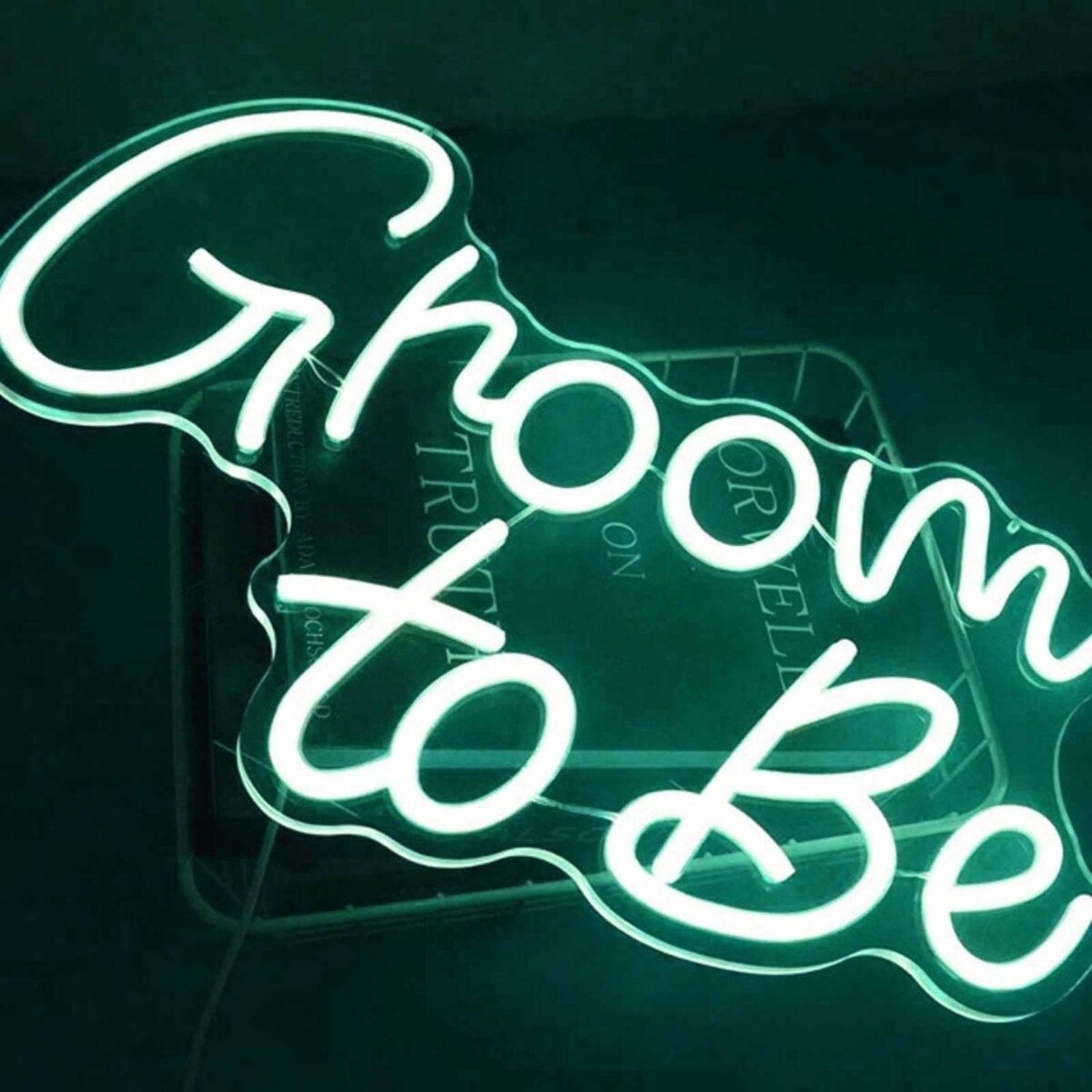 Dashing Groom To Be Neon Sign | Shineneon