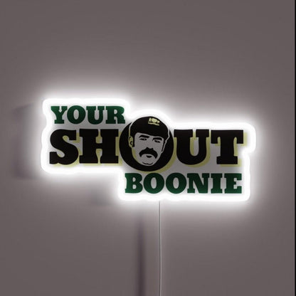 David Boon Australian Cricket Rgb Led Neon Sign - Shineneon