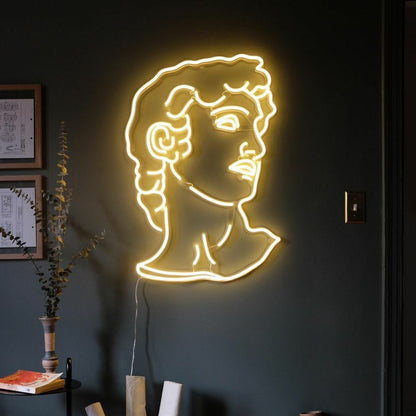 David Led Neon Sign Wall Art | Shineneon