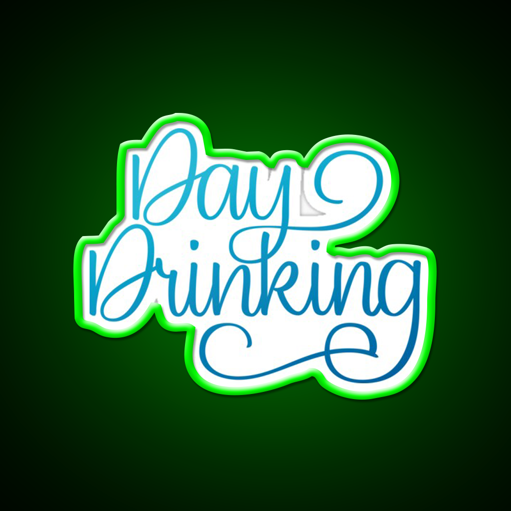 Day Drinking Beer Bar Decor Led Neon Sign Rgb Color - LED neon sign view 8