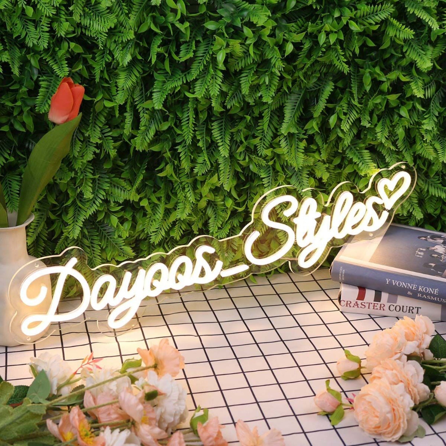 Dayoos Styles Yellow Led Neon Sign | Shineneon