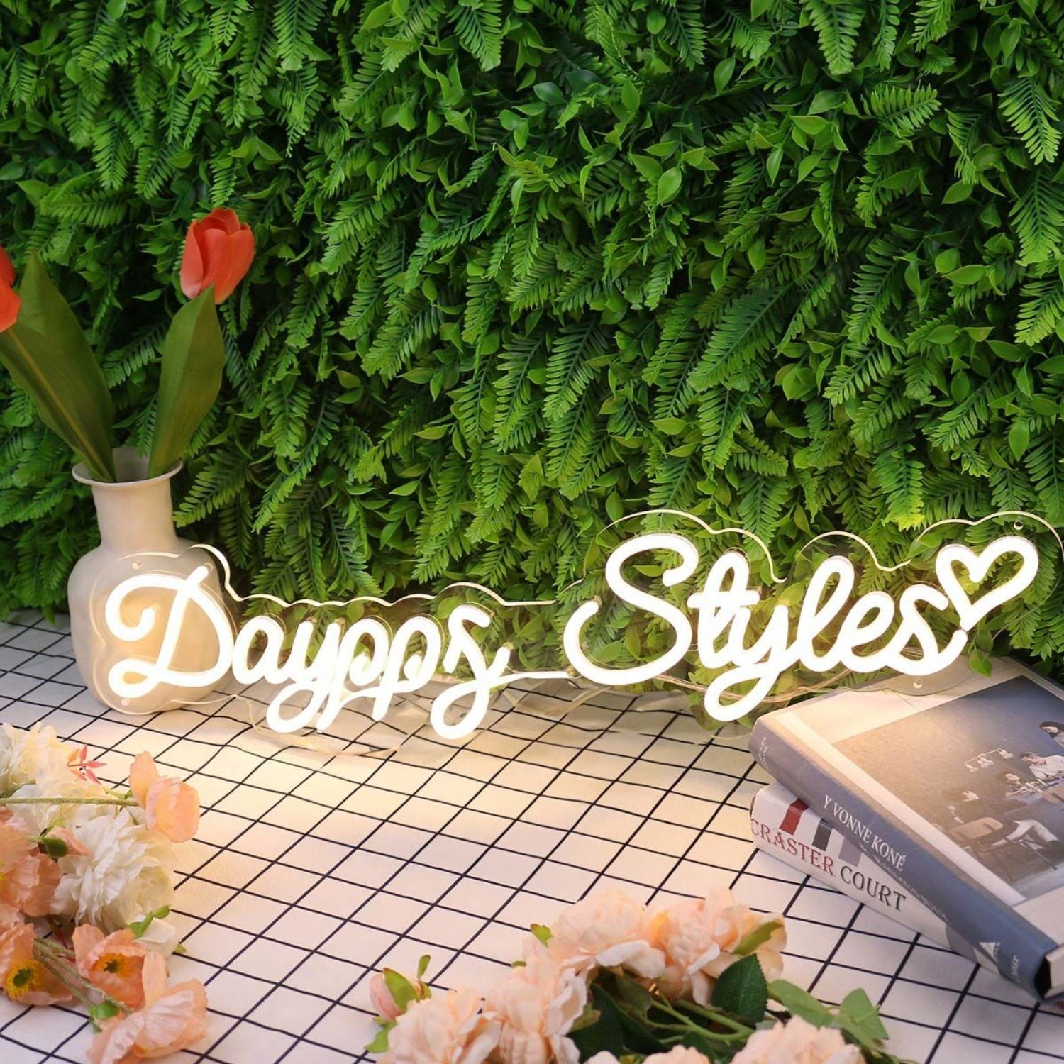 Dayoos Styles Yellow Led Neon Sign - Shineneon