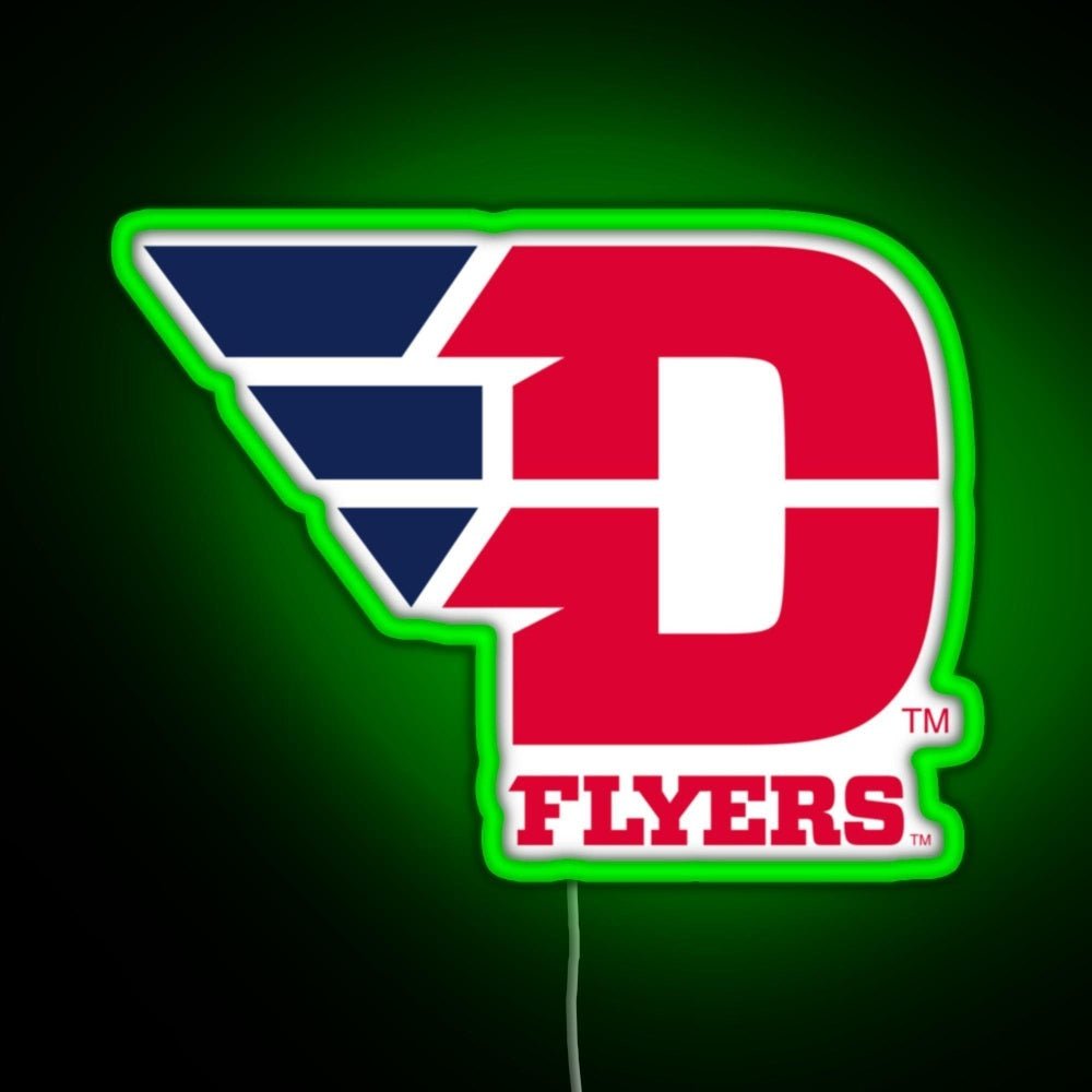 Dayton University Flyers Ncaa Hoodie Dafl 01 Rgb Led Neon Sign Pop Wall Art - Shineneon