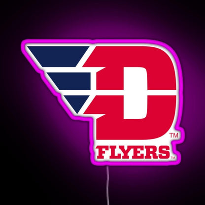 Dayton University Flyers Ncaa Hoodie Dafl 01 Rgb Led Neon Sign Pop Wall Art - Shineneon