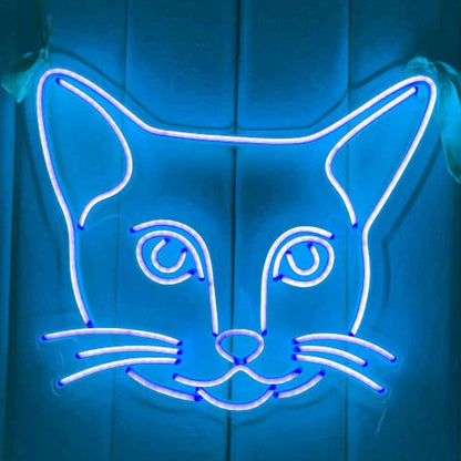 Dazed Cat Led Neon Sign - Shineneon