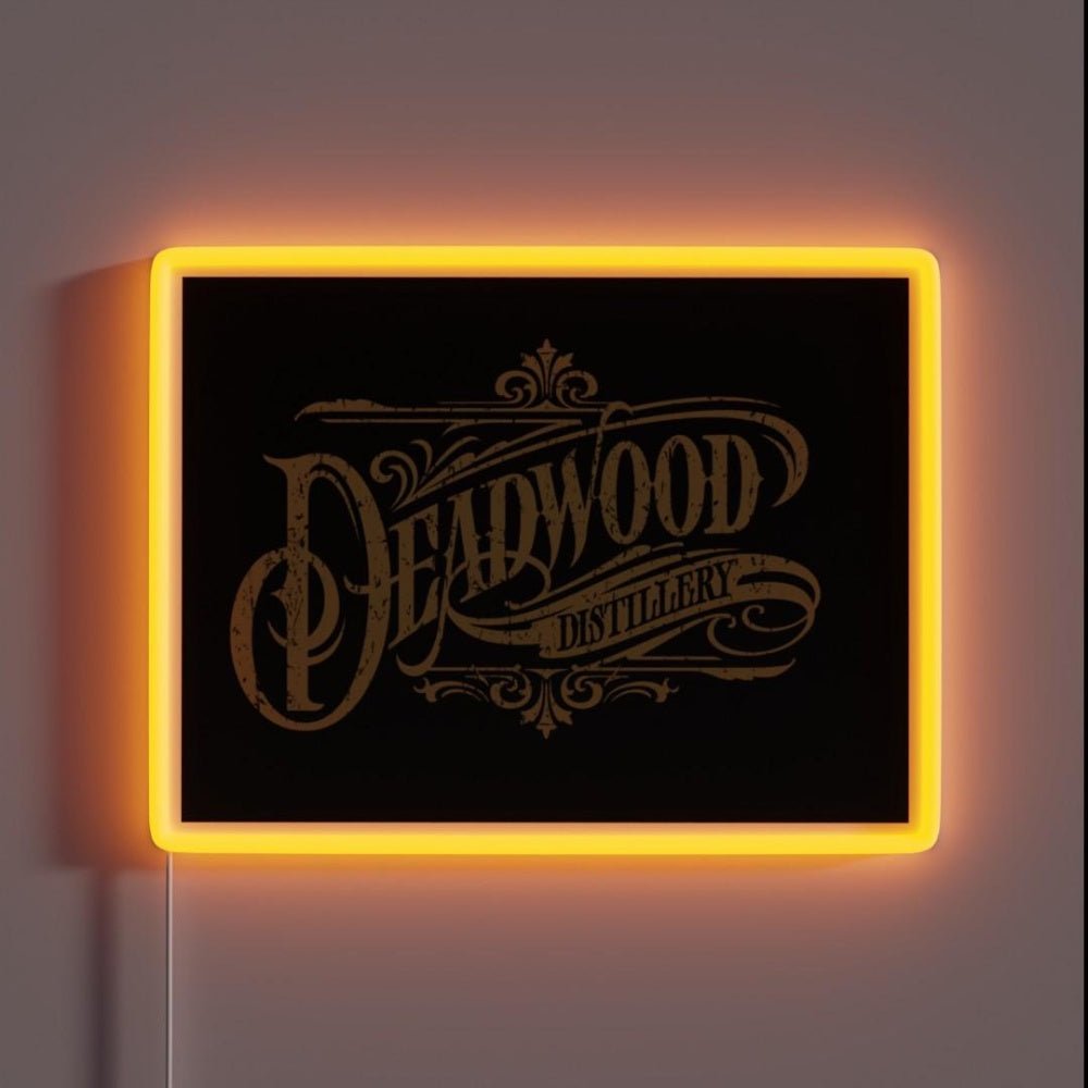 Deadwood Distillery Rgb Led Neon Sign - Shineneon