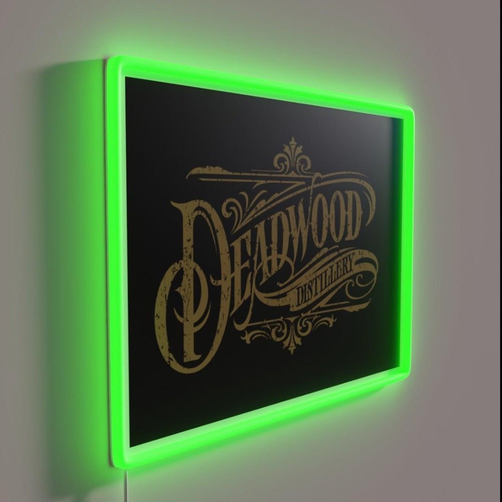 Deadwood Distillery Rgb Led Neon Sign - Shineneon