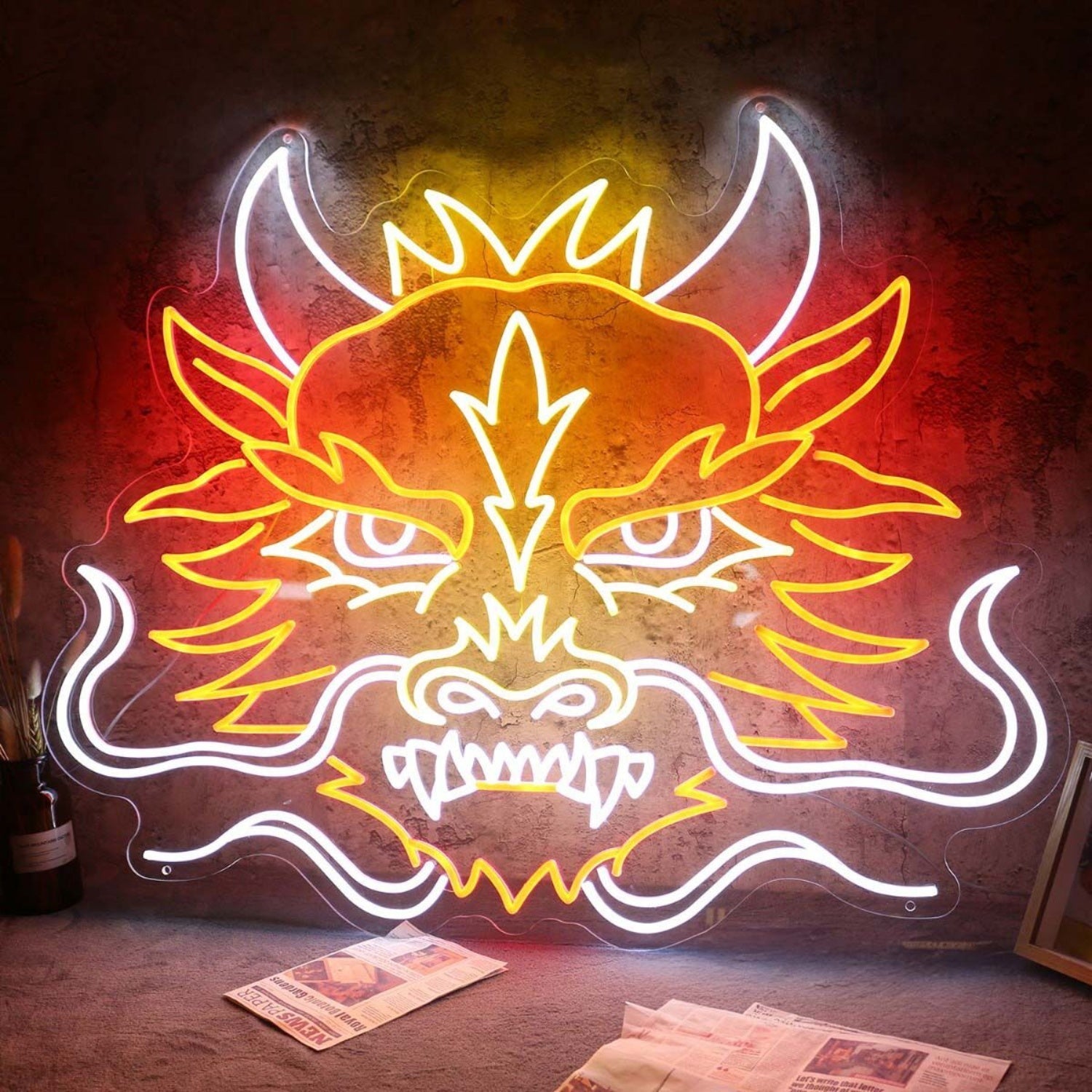 Deagon Head Led Neon Sign - Shineneon