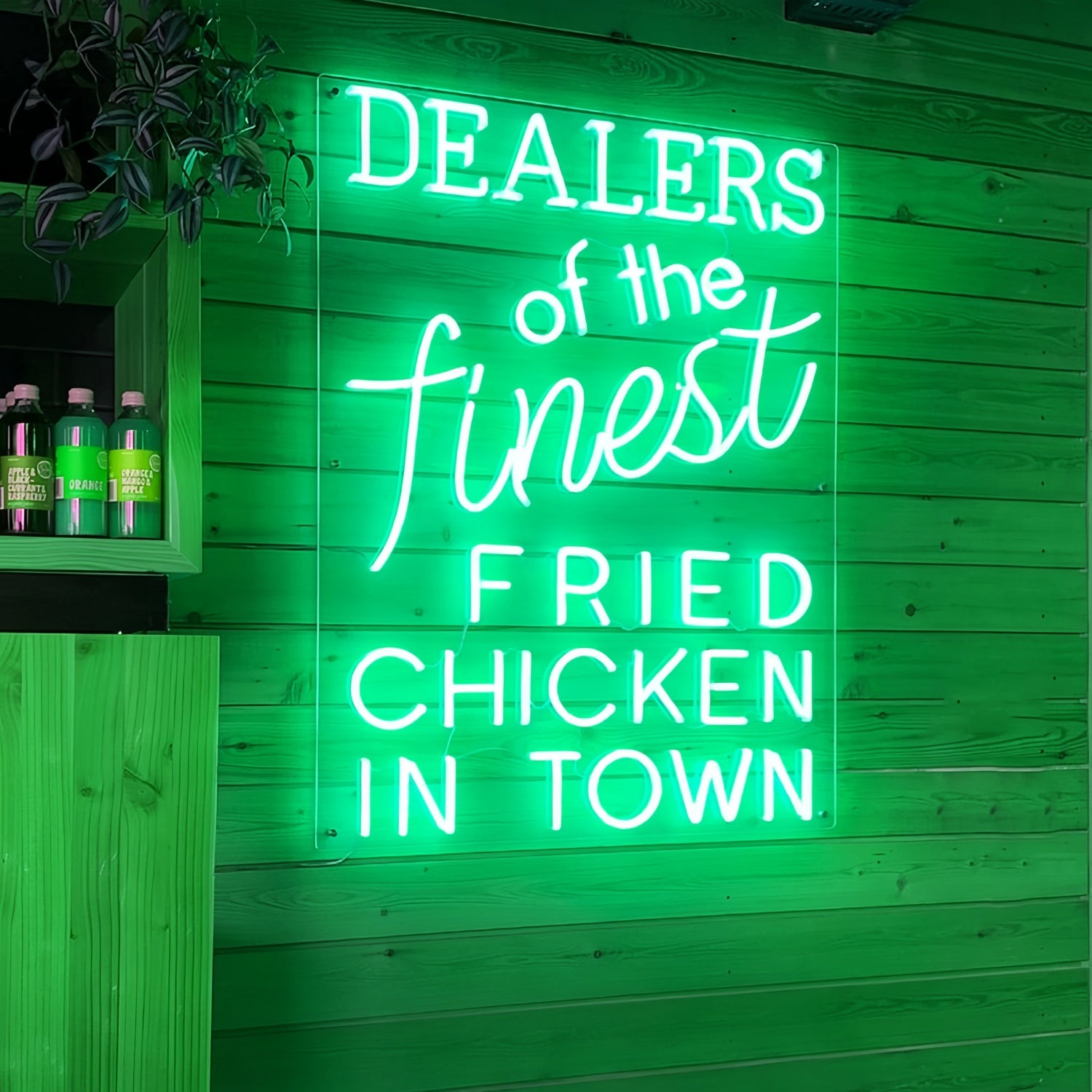 Dealers Of The Finest Fried Chicken In Town Light Up Your Space | Shineneon