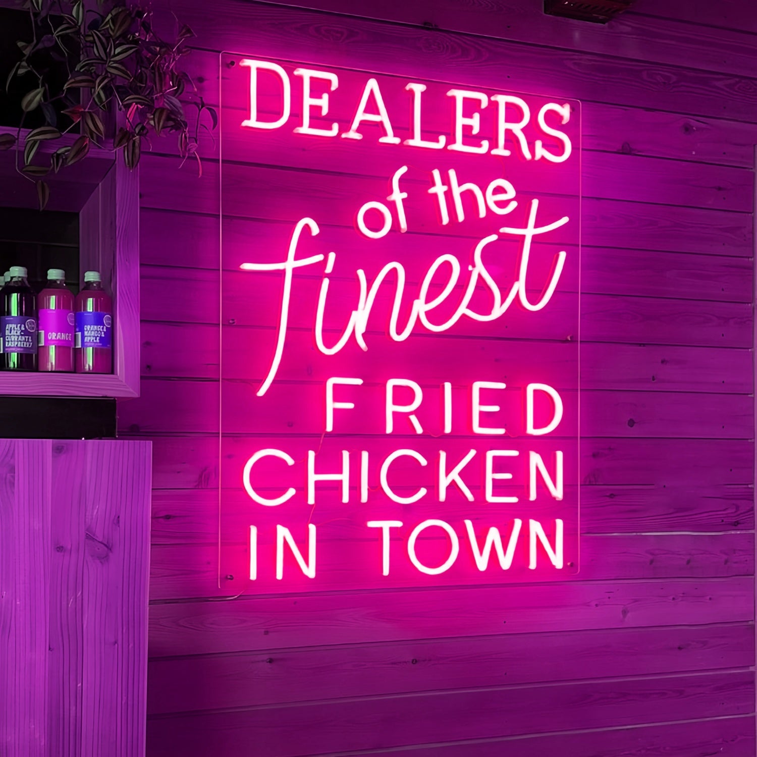 Dealers Of The Finest Fried Chicken In Town Light Up Your Space | Shineneon