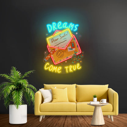 Dear Santa Letter Christmas Led Neon Signs - Shineneon