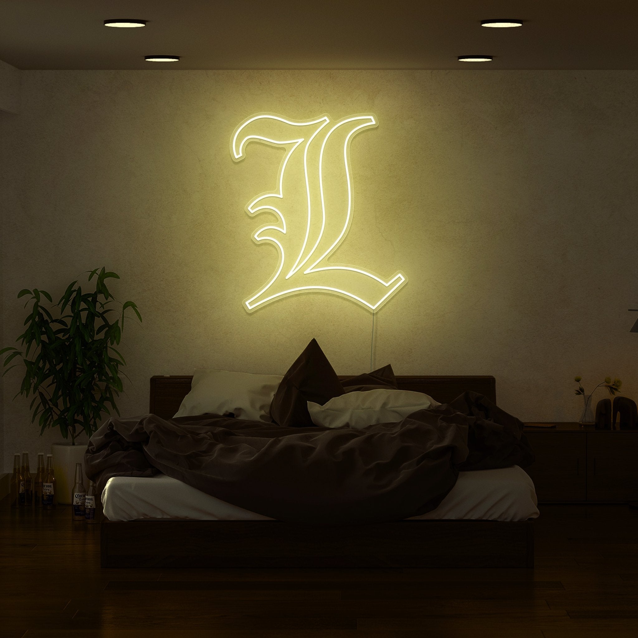 Death Note L Led Neon Sign - Shineneon