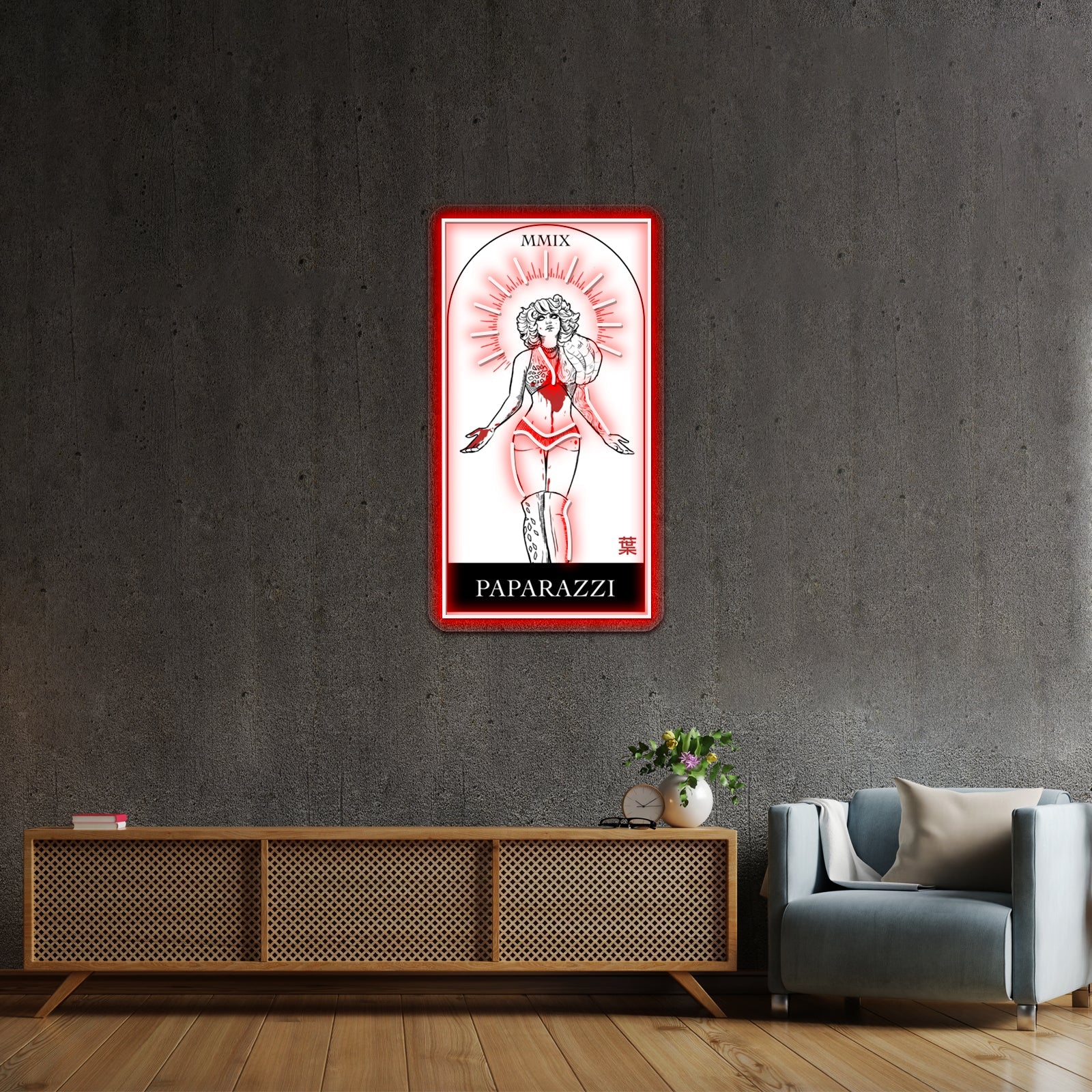 Death Of Fame Artwork Affordable Custom Neon Signs - Shineneon