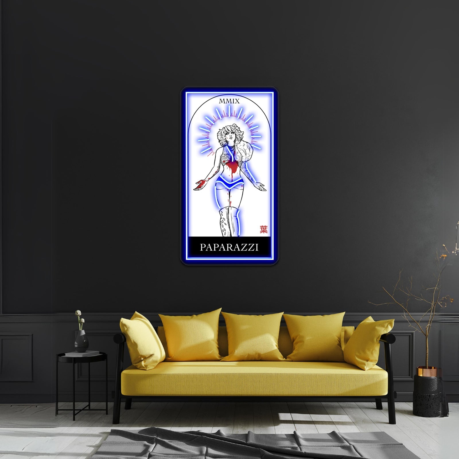 Death Of Fame Artwork Affordable Custom Neon Signs - Shineneon