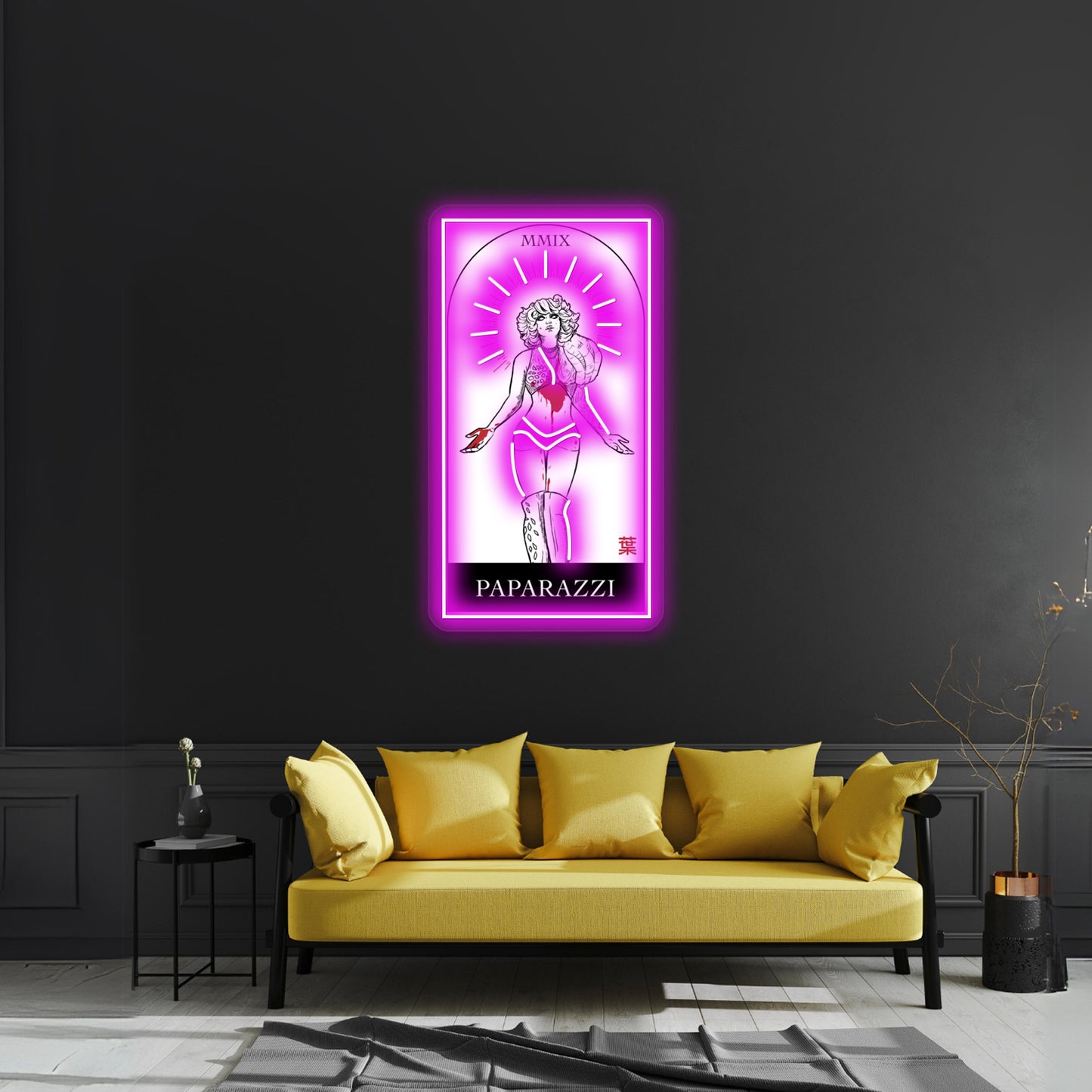 Death Of Fame Artwork Affordable Custom Neon Signs