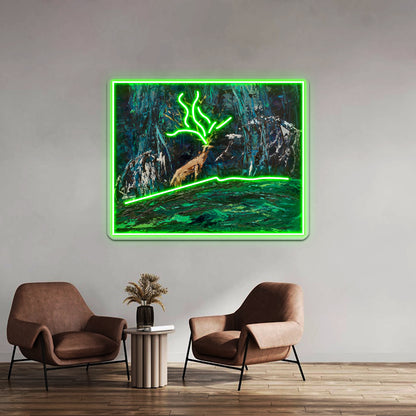 Death Of The Gods I Wall Artwork Neon Signs