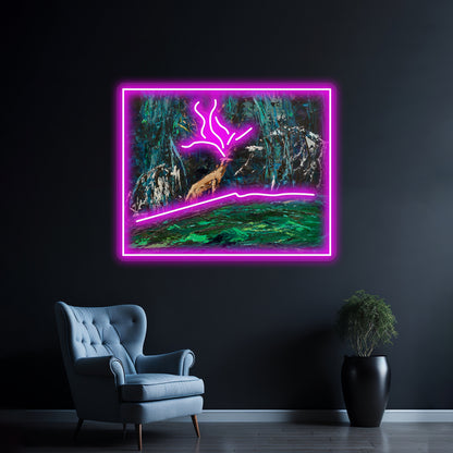 Death Of The Gods I Wall Artwork Neon Signs