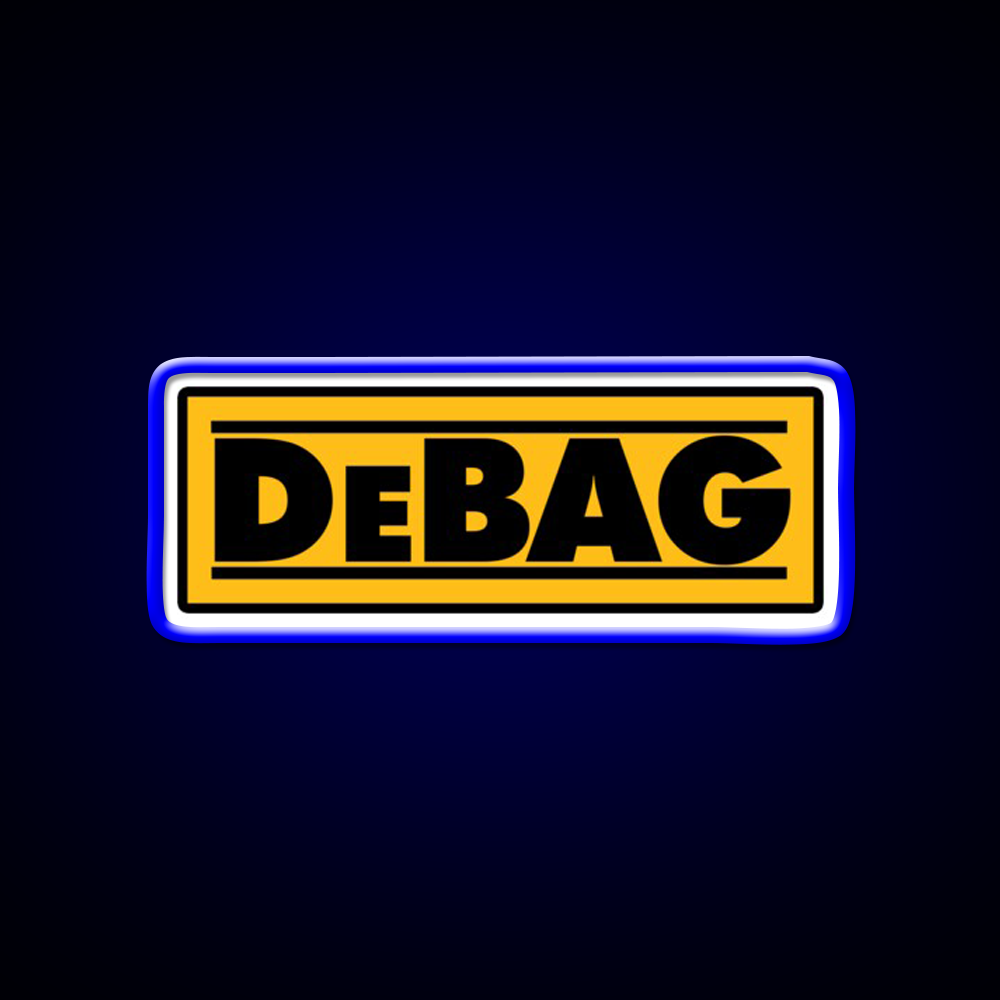 Debag Beer Bar Decor Led Neon Sign Rgb Color - Size and dimension reference