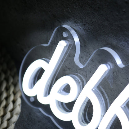 Debbienaileditt White Led Neon Sign - Shineneon