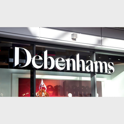 Debenhams 3D Frontlit Channel Letters Led Light Sign - Shineneon