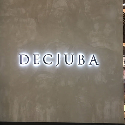 Decjuba 3D Backlit Channel Letters Led Light Sign - Shineneon