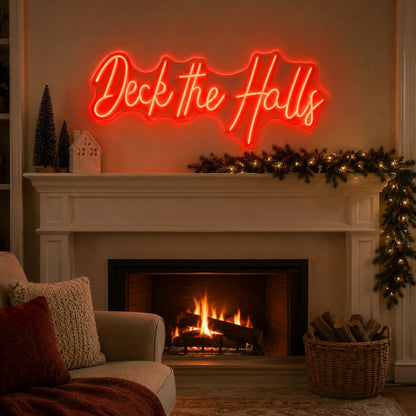Deck The Halls LED Neon Sign - Shineneon