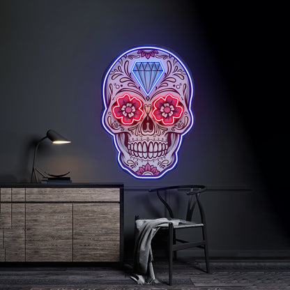 Decor Skull Led Neon Sign Light Custom Led Signs - Shineneon
