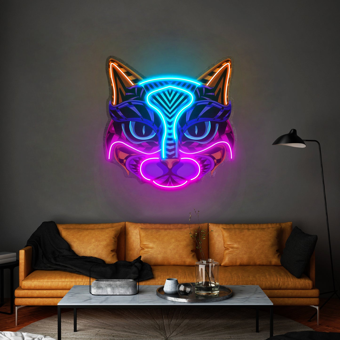 Decorative Cat Led Neon Sign Light Custom Led Signs