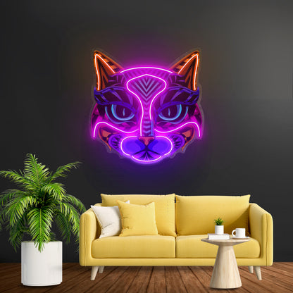 Decorative Cat Led Neon Sign Light Custom Led Signs