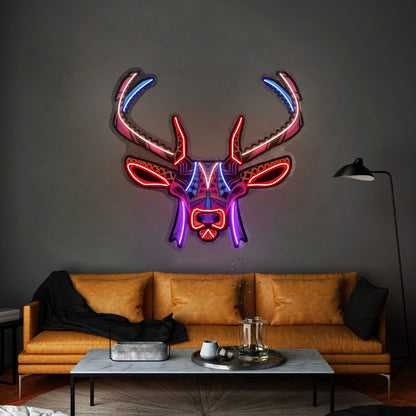 Decorative Deer Led Neon Sign Light Custom Led Signs - Shineneon