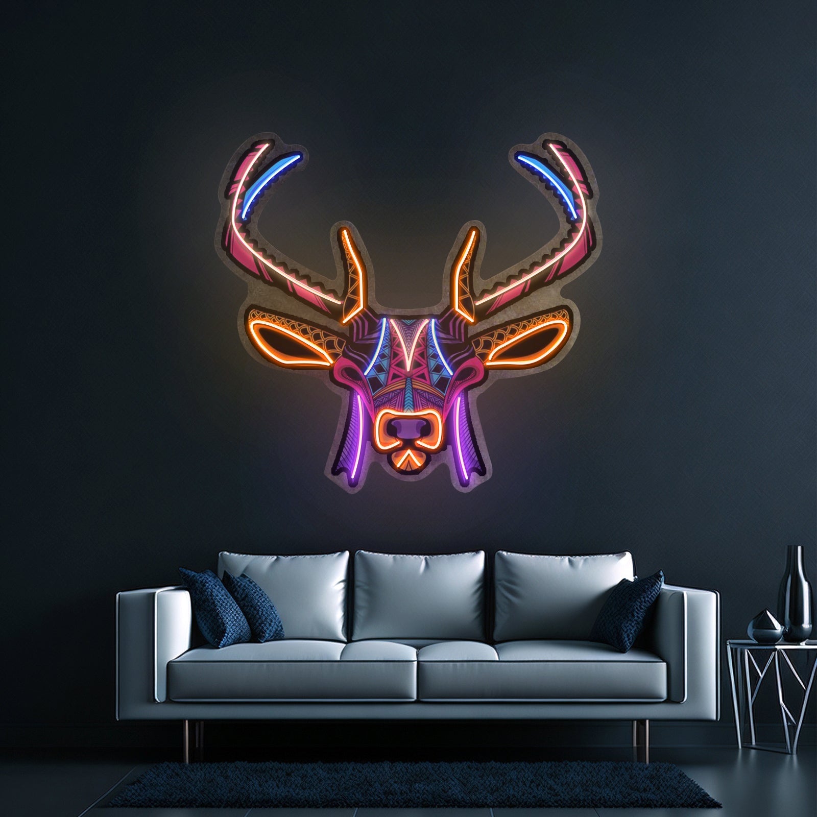 Decorative Deer Led Neon Sign Light Custom Led Signs - Shineneon
