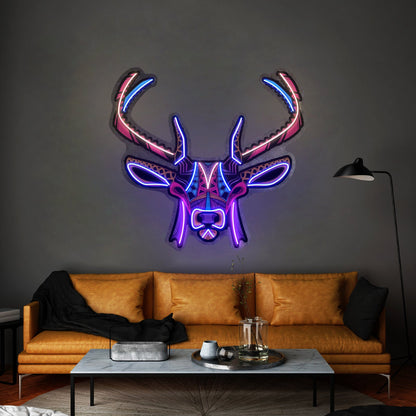 Decorative Deer Led Neon Sign Light Custom Led Signs - Shineneon