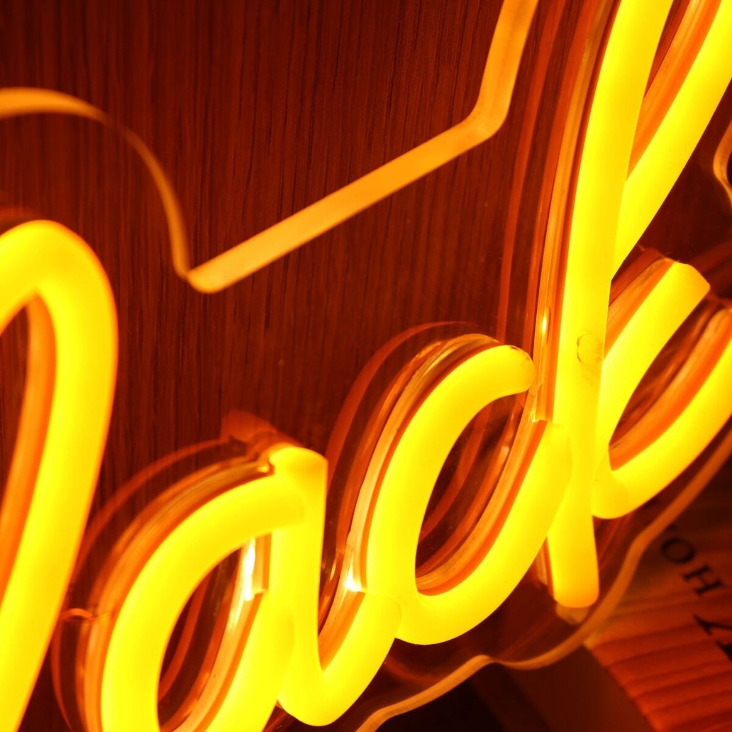 Dee Slack Yellow Led Neon Sign - Shineneon