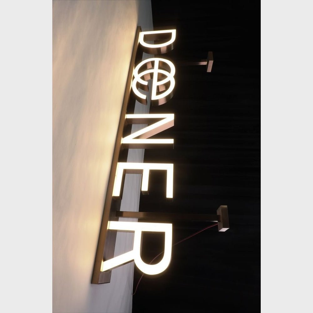 Deener 3D Frontlit Channel Letters Led Light Sign - Shineneon