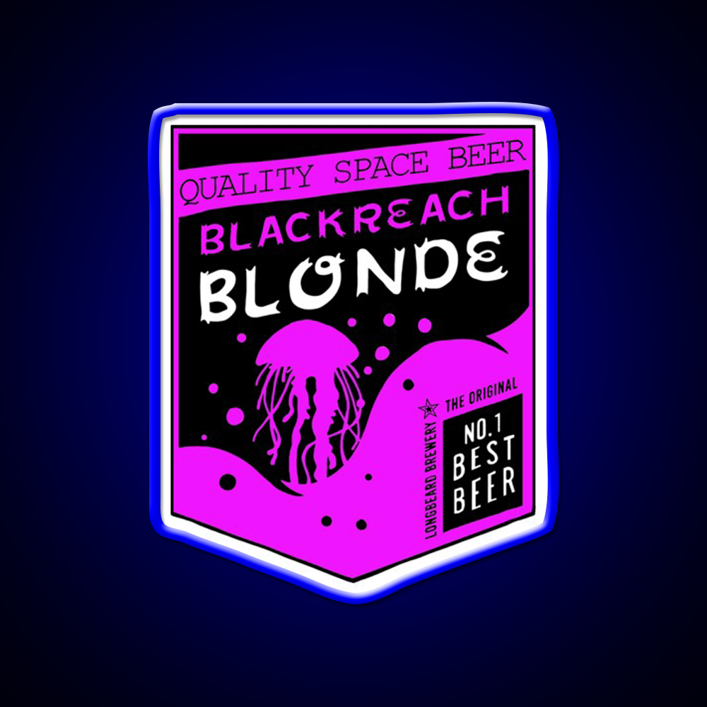Deep Rock Galactic Blackreach Beer Logo Beer Bar Decor Led Neon Sign Rgb Color - LED neon sign view 5