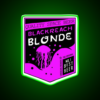 Deep Rock Galactic Blackreach Beer Logo Beer Bar Decor Led Neon Sign Rgb Color - LED neon sign view 8