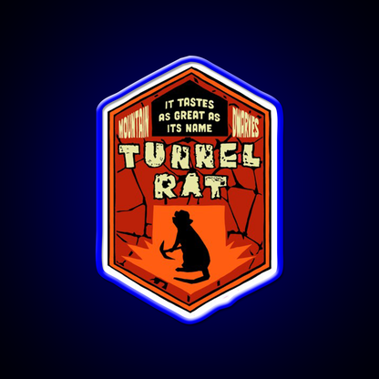 Deep Rock Galactic Tunnel Rat Logo Beer Bar Decor Led Neon Sign Rgb Color - LED neon sign view 5