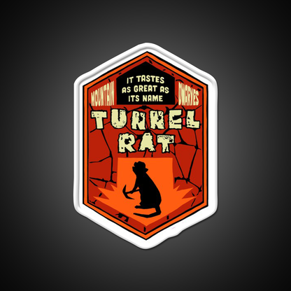 Deep Rock Galactic Tunnel Rat Logo Beer Bar Decor Led Neon Sign Rgb Color - LED neon sign view 11