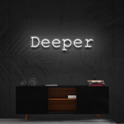 Deeper Led Neon Sign Finspirational And Thoughtful Decor - Shineneon