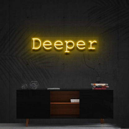 Deeper Led Neon Sign Finspirational And Thoughtful Decor - Shineneon