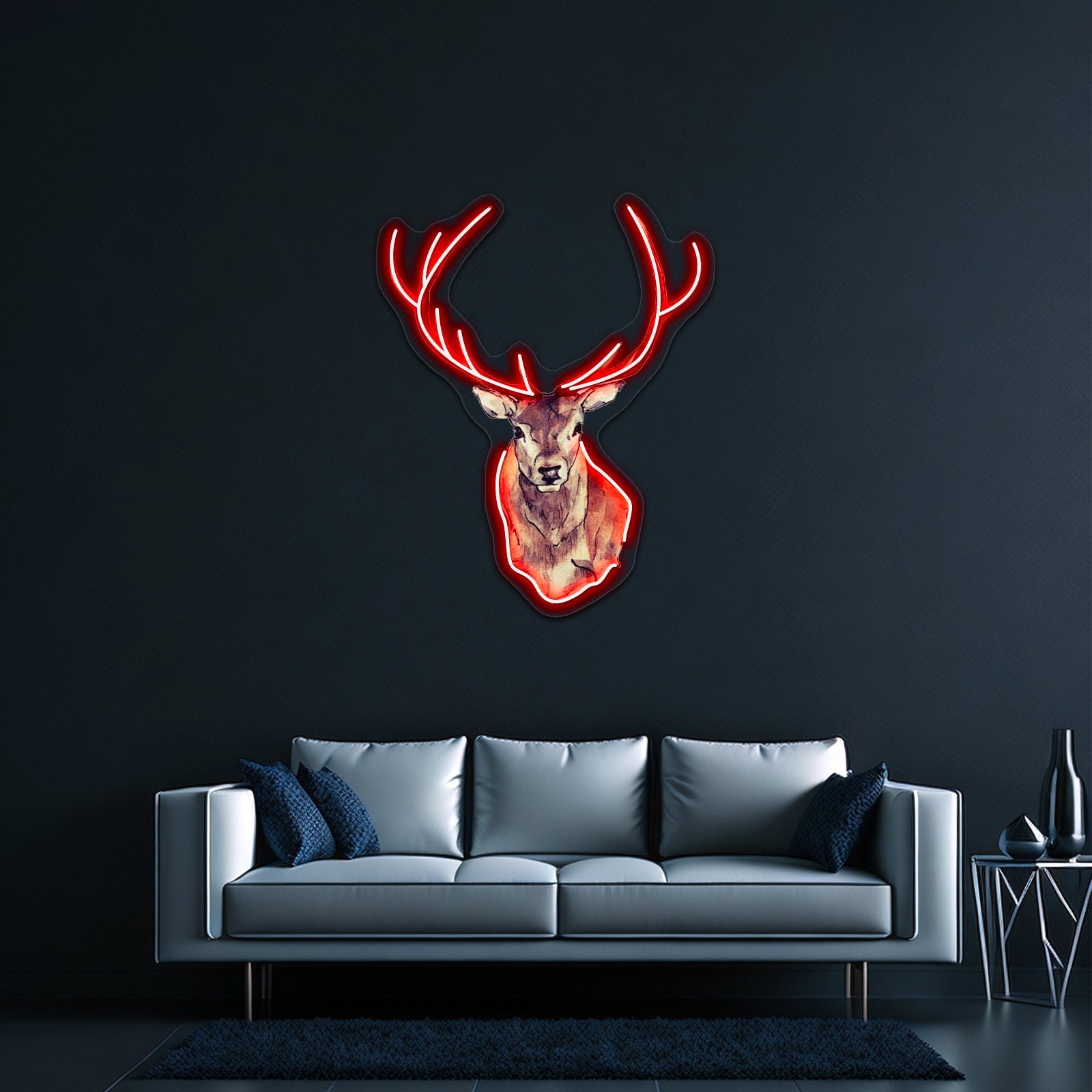 Deer Artwork Affordable Custom Neon Signs - Shineneon