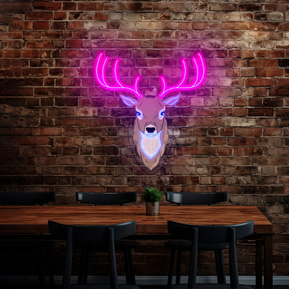 Deer Fall Neon Signs For Outdoor Neon Signs - Shineneon