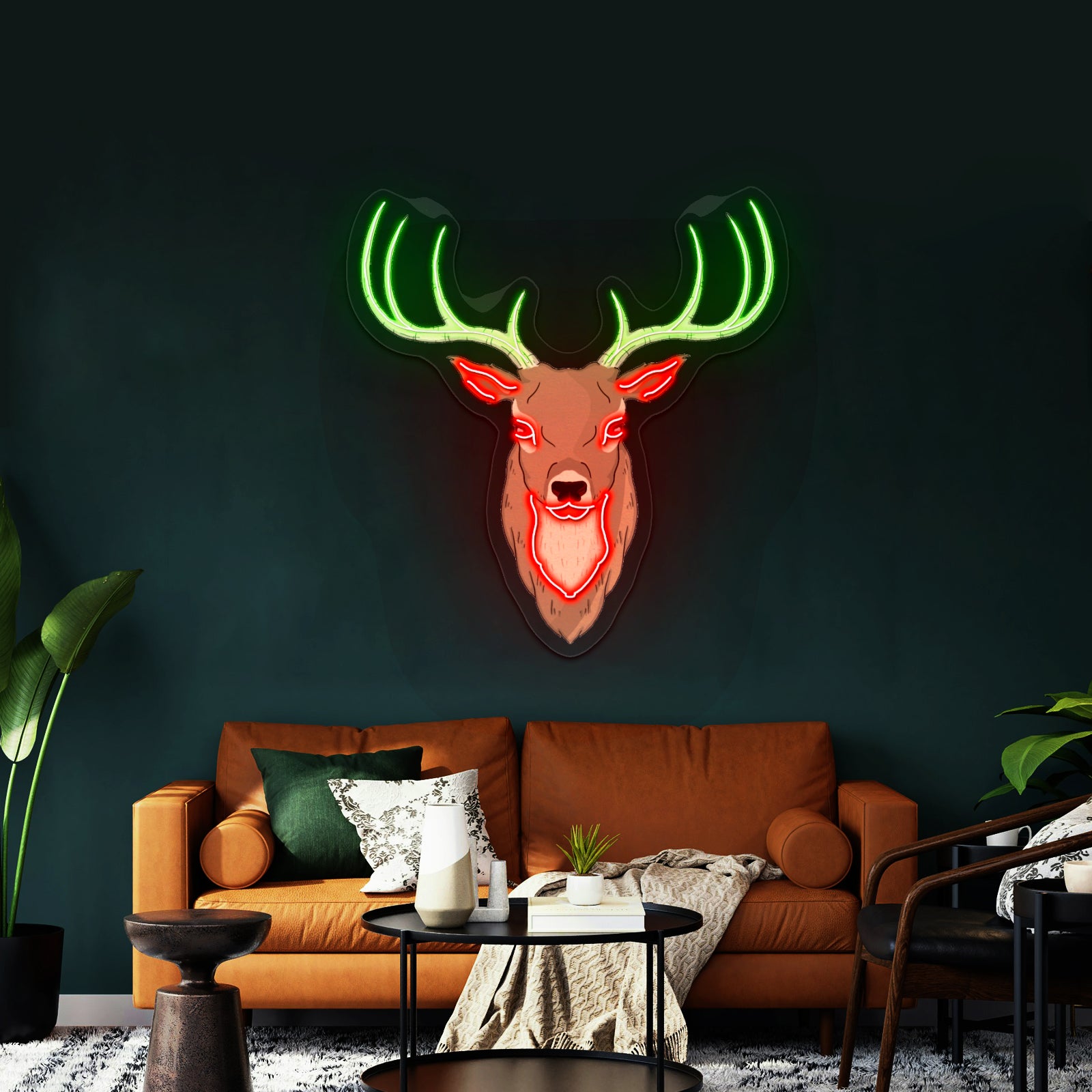 Deer Fall Neon Signs For Outdoor Neon Signs