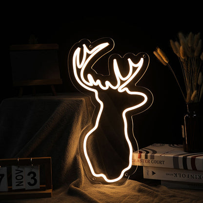 Deer Head Neon Sign | Shineneon